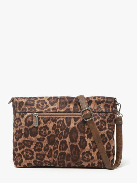 Sac Bandoulière Leopard Miniprix Marron leopard L vue secondaire 3