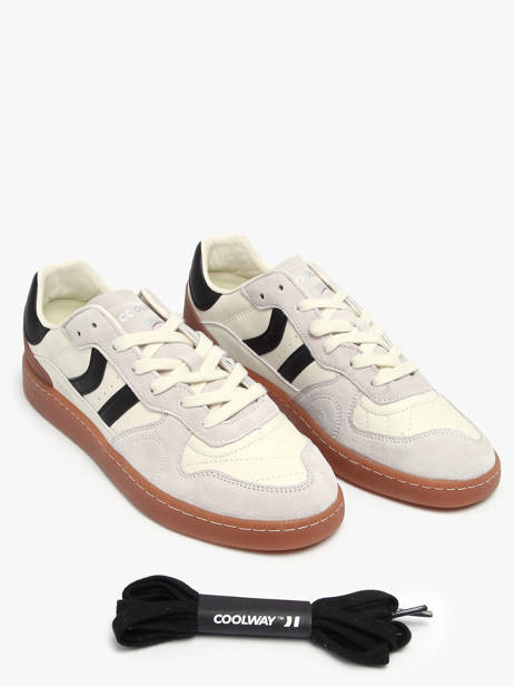 Sneakers Goal En Cuir Coolway Blanc men 8613595 vue secondaire 1