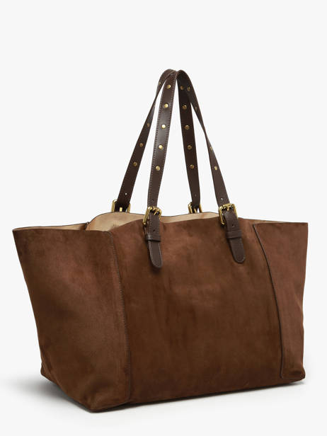 Sac Porté épaule Folk Light Cuir Gerard darel Marron folk light DCS45405 vue secondaire 2