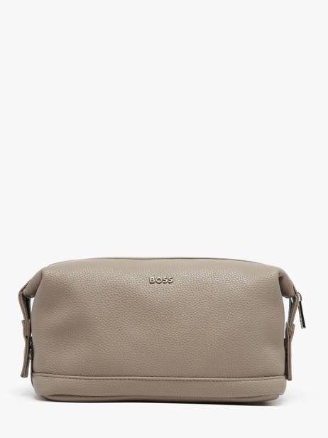 Trousse De Toilette Hugo boss Beige grained HTC518Z vue secondaire 3