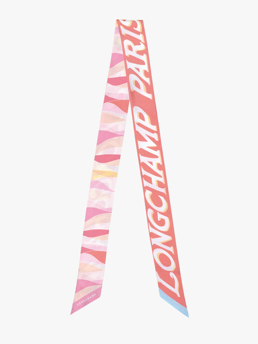 Longchamp Soie gots Etole Rose