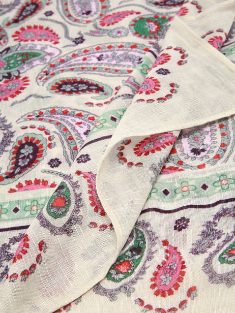 Foulard Pieces Beige mirandi 17148714 vue secondaire 1
