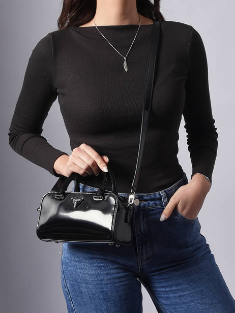 Sac Porté Main Arnela Polyurethane Guess Noir arnela NY949674 vue secondaire 1