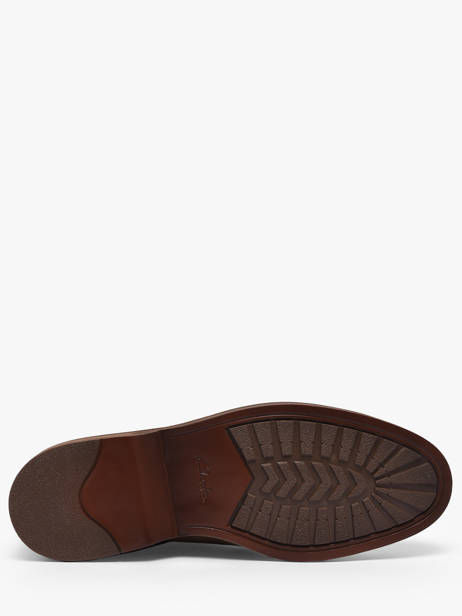 Chaussures De Ville En Cuir Clarks Marron men 26186448 vue secondaire 5