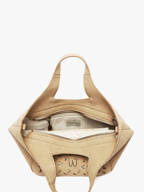 Sac Bandoulière Zamia Woomen Beige zamia WZAM06 vue secondaire 4