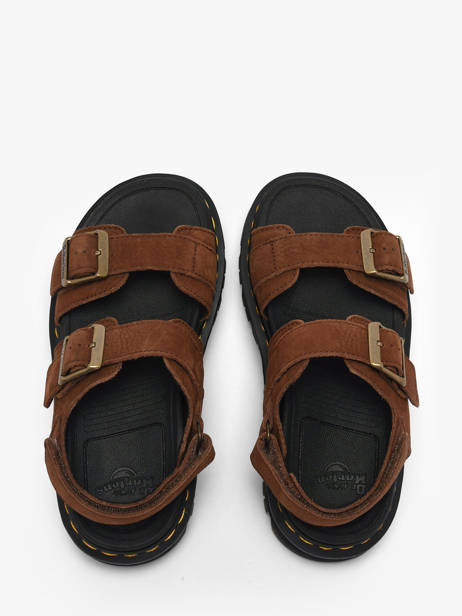 Sandales Zebzag En Cuir Dr martens Marron women 42853200 vue secondaire 3