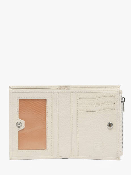 Portefeuille Caviar Cuir Crinkles Beige caviar 14269 vue secondaire 1