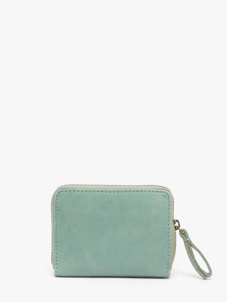 Porte-monnaie Heritage Cuir Biba Bleu heritage BT12 vue secondaire 2