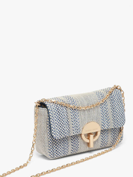 Sac Bandoulière Moyen Moon Tressé Vanessa bruno Bleu moon 7V40533 vue secondaire 2
