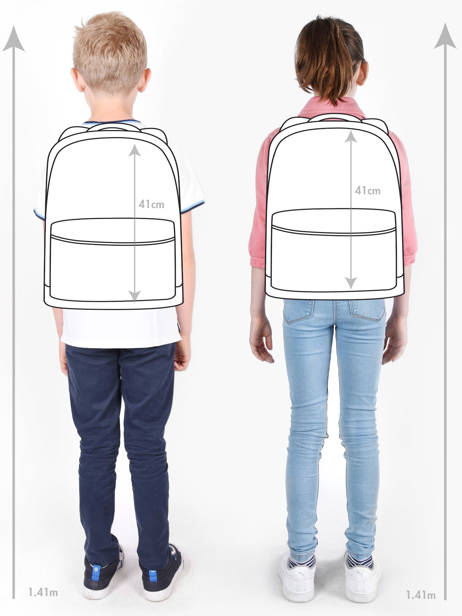 Sac à Dos 3 Compartiments Cameleon Beige vintage north PBVWSD39 vue secondaire 1