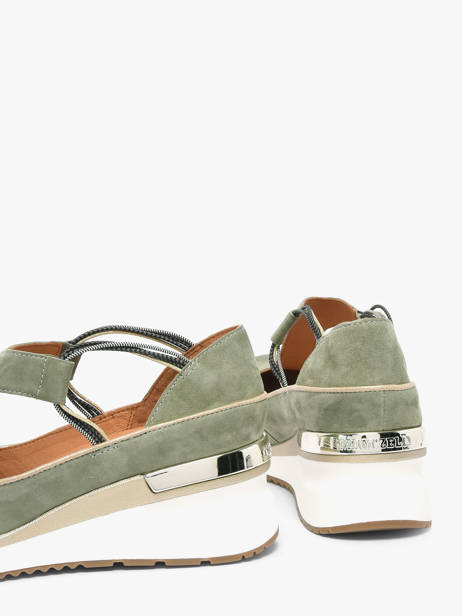 Sneakers Vasas En Cuir Mam'zelle Vert women CSIJK66 vue secondaire 2