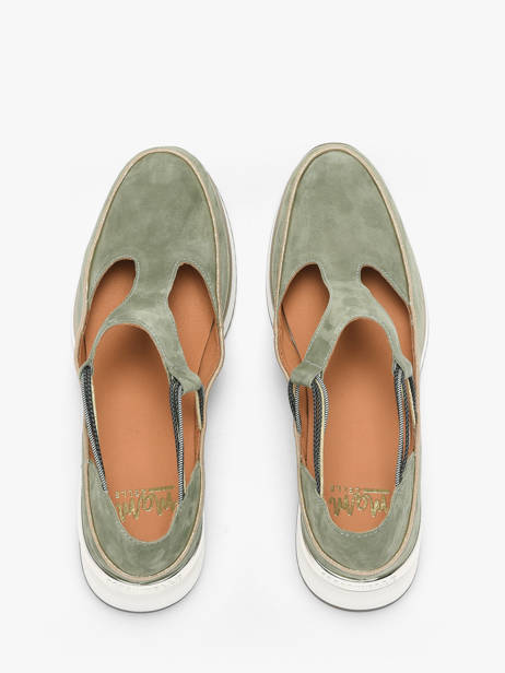Sneakers Vasas En Cuir Mam'zelle Vert women CSIJK66 vue secondaire 3