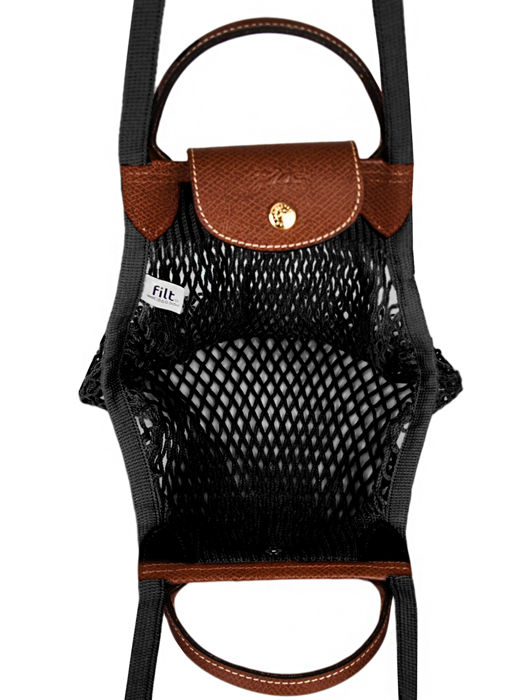 Longchamp Le pliage filet Hobo bag Black
