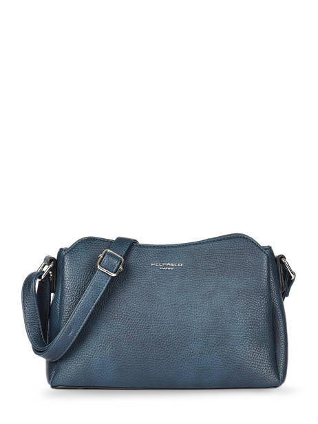 Shoulder Bag Grained Miniprix Blue grained F2516