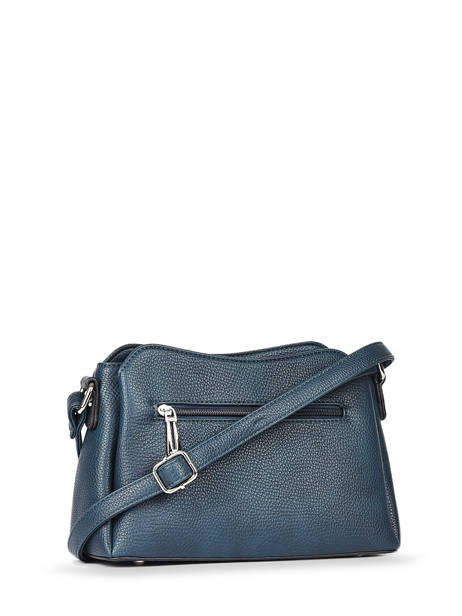 Shoulder Bag Grained Miniprix Blue grained F2516 other view 4